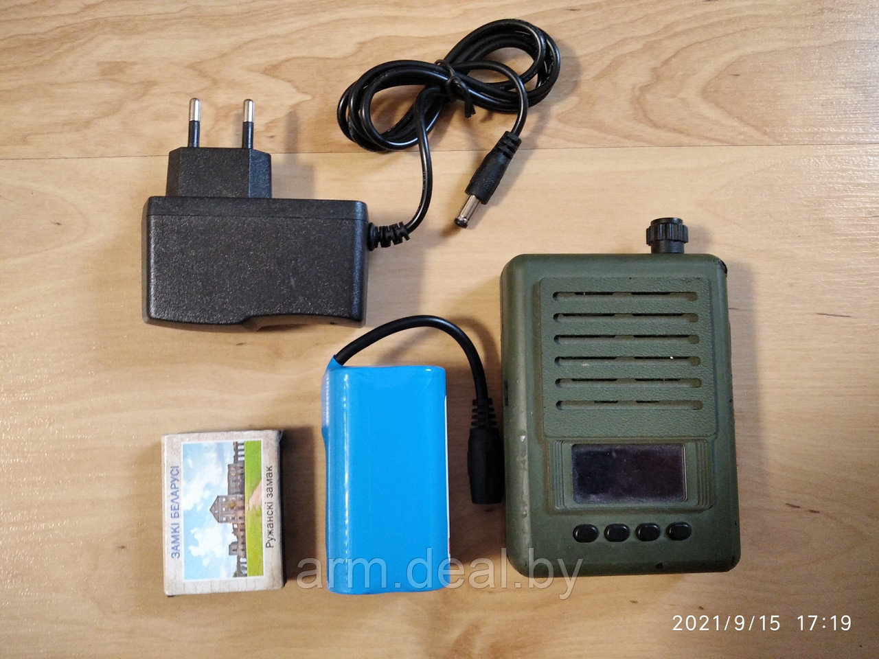 Мини-аккумулятор для эл.манка "Егерь" 5200mAh+зарядное - фото 1 - id-p171057443