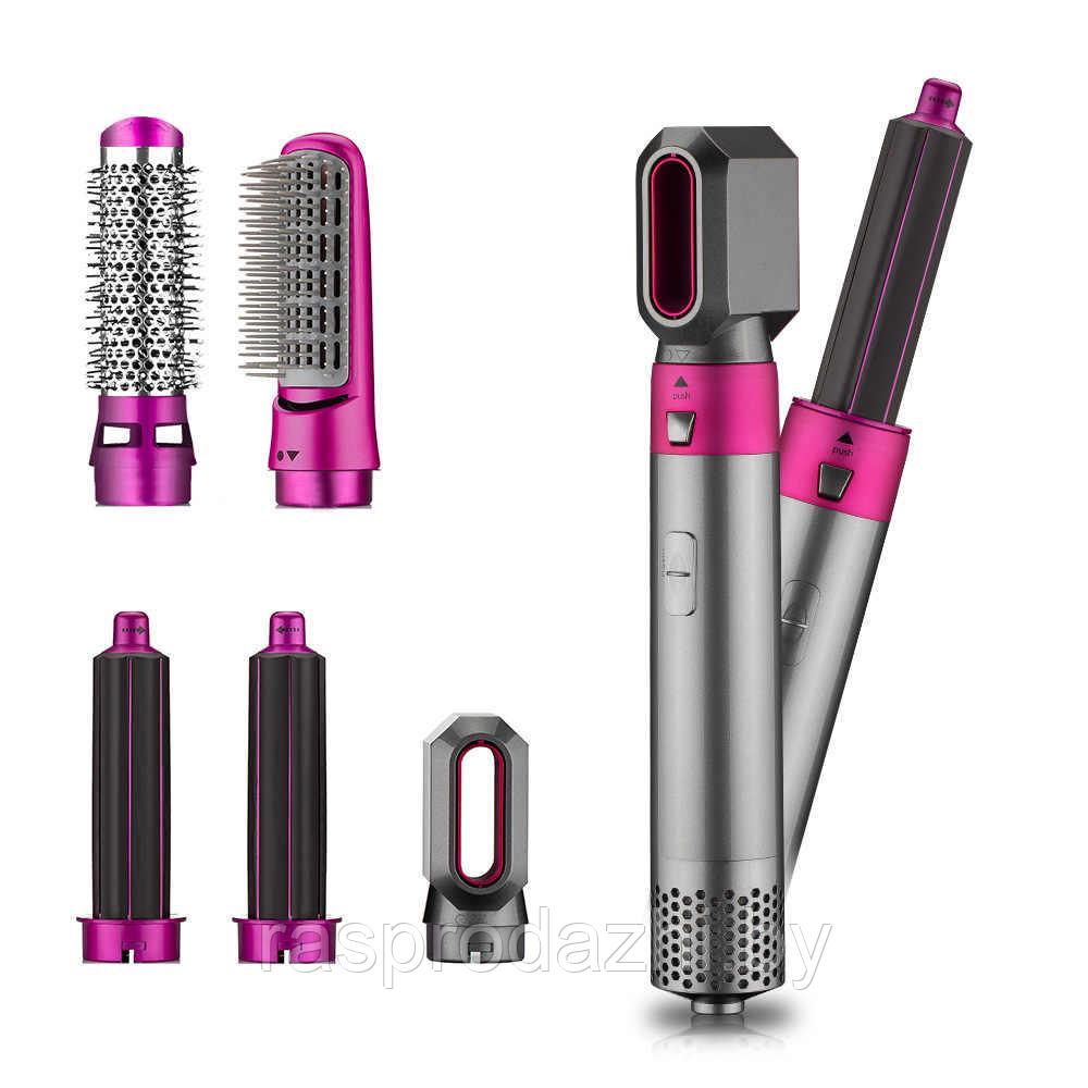 Фен-щетка для укладки и выпрямления волос Hot Air Styler 5 в 1