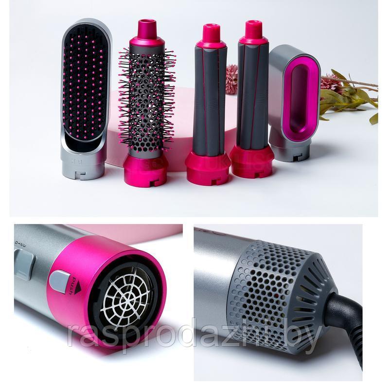 Фен-щетка для укладки и выпрямления волос Hot Air Styler 5 в 1 - фото 2 - id-p171057456