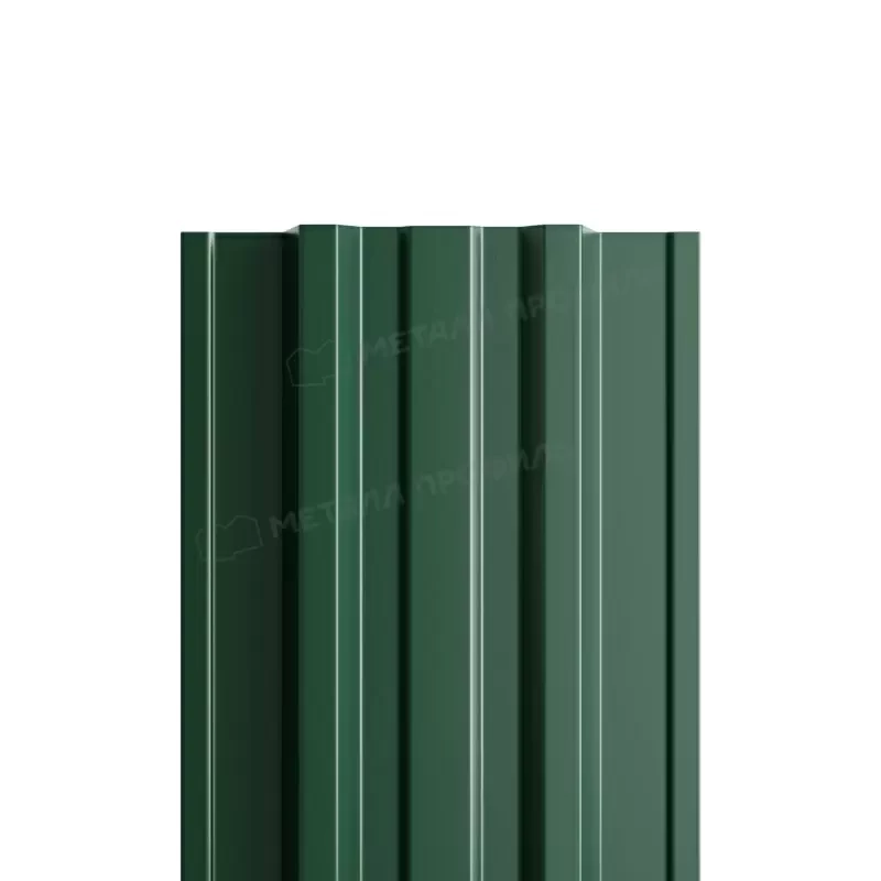 Металл Профиль Штакетник металлический МП TRAPEZE-T 16,5х118 NormanMP (ПЭ-01-6005-0.5)