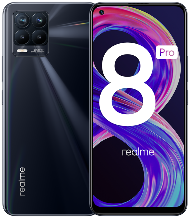 Замена стекла экрана Realme 8 Pro - фото 1 - id-p171057513