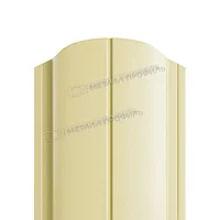 Металл Профиль Штакетник металлический МП ELLIPSE-O 19х126 NormanMP (ПЭ-01-1015-0.5)