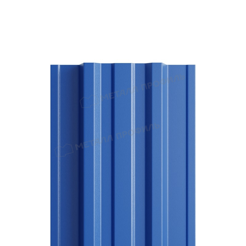 Штакетник металлический МП TRAPEZE 16,5х118 (прямой/фигурный верх) PURMAN