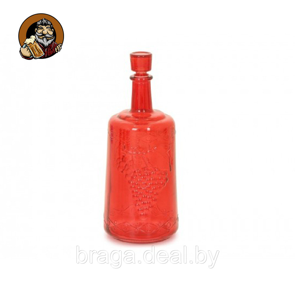 Бутылка Ностальгия 3,0 л (красный) - фото 1 - id-p171062722