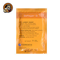 Дрожжи пивные Fermentis Saflager S-189, 11,5 г