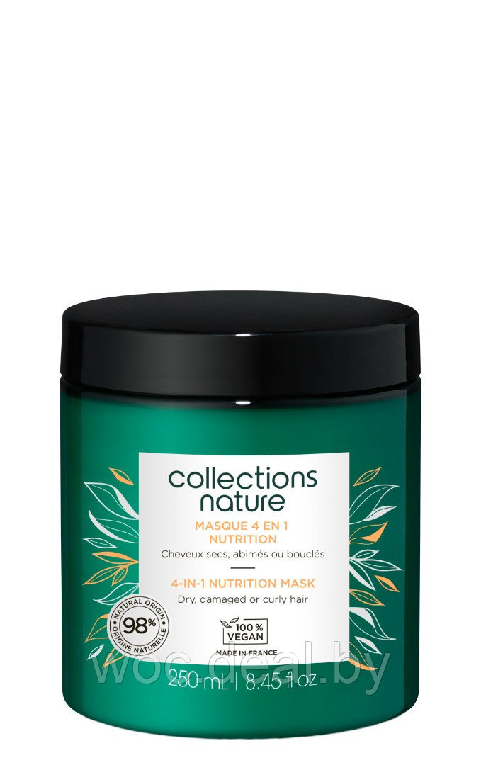 Eugene Perma Питательная маска 4-в-1 для сухих и повреждённых волос Collections Nature Nutrition, 500 мл - фото 1 - id-p171070432