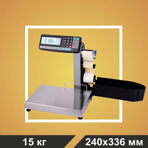 Весы торговые с печатью этикеток MK-15.2-RL-10-1