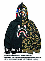 Худи BAPE, милитари.