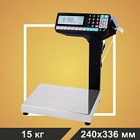 Весы торговые с печатью этикеток МК-15.2-R2P-10-1