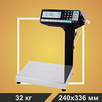 Весы торговые с печатью этикеток МК-32.2-R2P-10-1