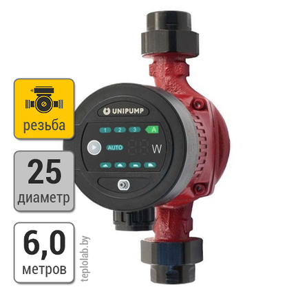 Unipump LPA 25-60 180 насос циркуляционный, 220 В, фото 2