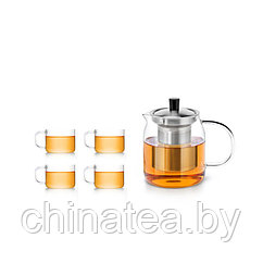 Набор чайник и 4 чашки SAMADOYO T-104