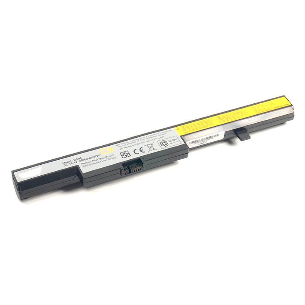 Аккумулятор (батарея) для ноутбука Lenovo Eraser B50-70 (45N1184/L12L4E55) 14.8V 2600mAh