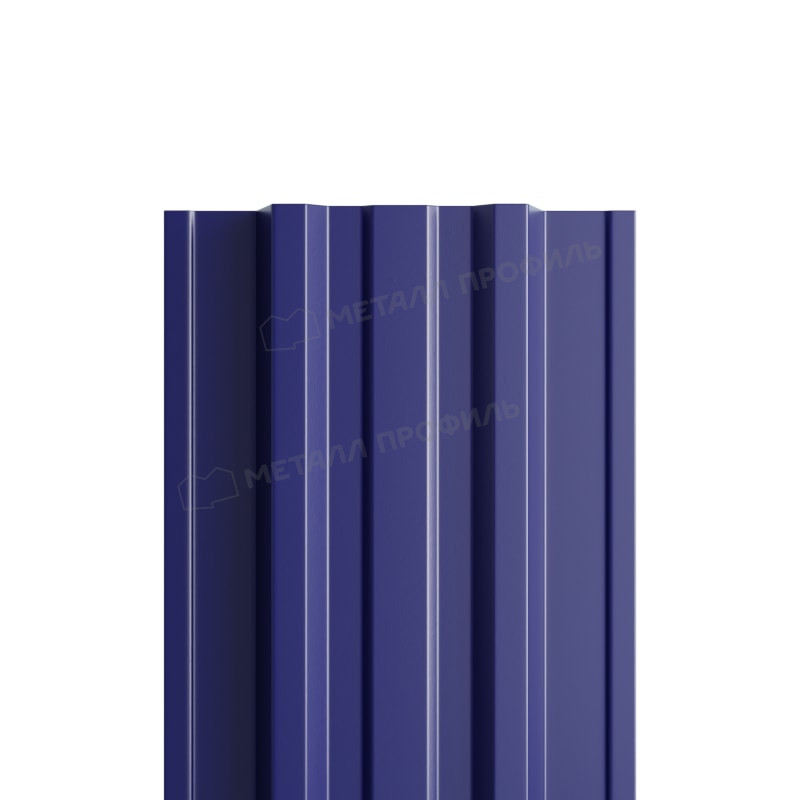 Штакетник металлический МП TRAPEZE 16,5х118 (прямой/фигурный верх) NormanMP - фото 7 - id-p171099494