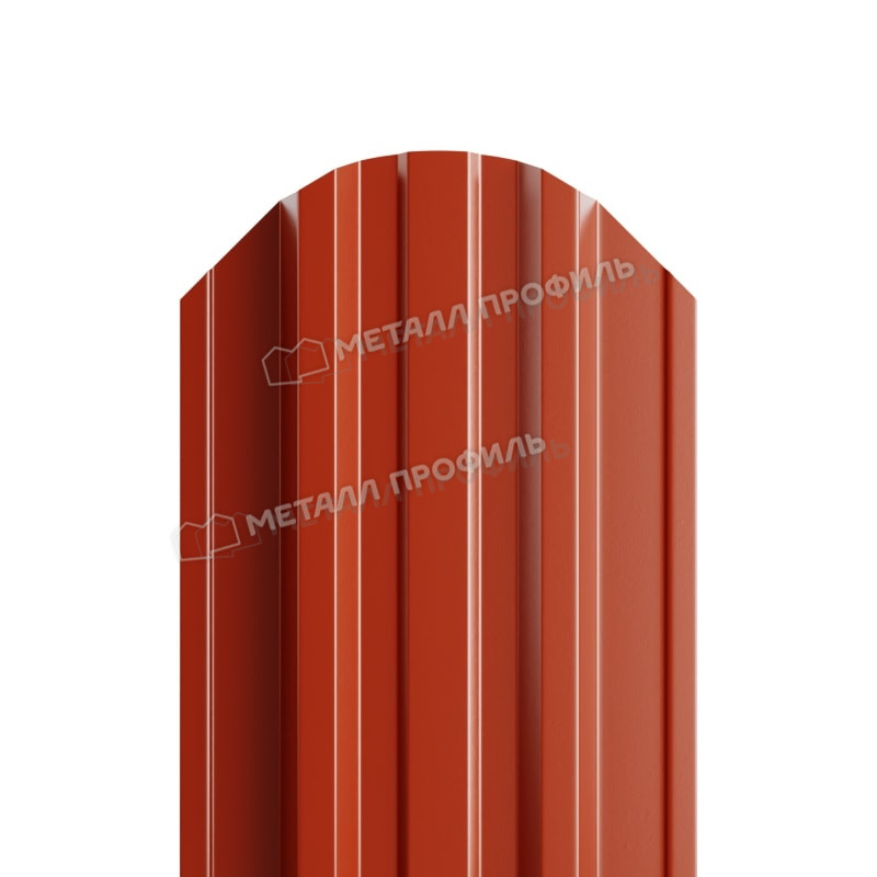 Штакетник металлический МП TRAPEZE 16,5х118 (прямой/фигурный верх) NormanMP - фото 9 - id-p171099494