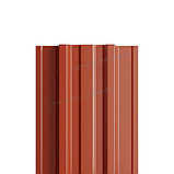 Штакетник металлический МП TRAPEZE 16,5х118 (прямой/фигурный верх) NormanMP, фото 10