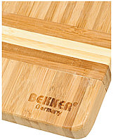 Разделочная доска Bekker из бамбука квадратная 25 на 25 на 1,8 см