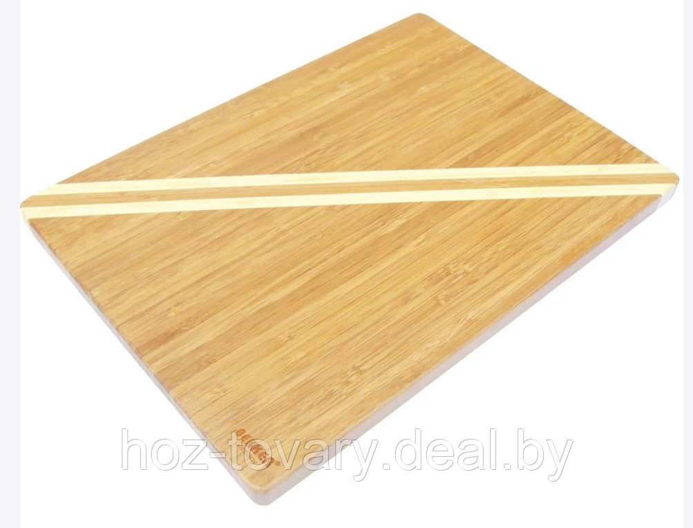Разделочная доска Bekker из бамбука прямоугольная 30 на 20 на 1,8 см - фото 1 - id-p171193394