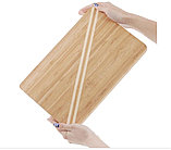 Разделочная доска Bekker из бамбука прямоугольная 30 на 20 на 1,8 см, фото 5