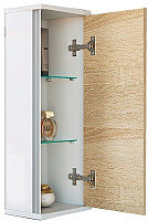 Шкаф-полупенал для ванной Aqwella Майами / Mai.04.25, фото 1