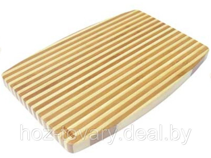 Разделочная доска Bekker из бамбука прямоугольная 34 на 24 на 1,8 см - фото 1 - id-p171193399
