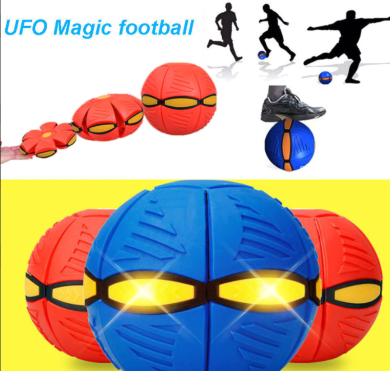 Светодиодный Мяч трансформер Cool Ball UFO для игр на открытом воздухе - фото 2 - id-p171206861