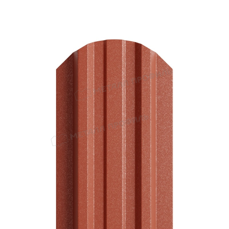 Штакетник металлический МП LАNE 16,5х99 (прямой/фигурный верх) VikingMP E