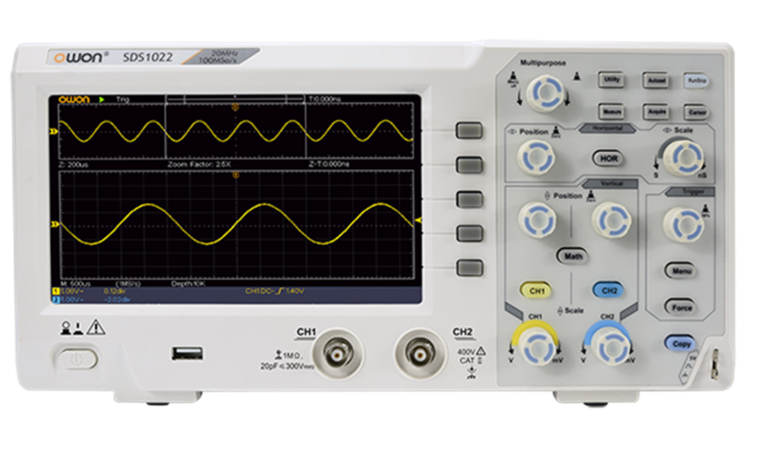 SDS1022 Осциллограф цифровой OWON