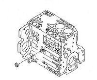 05712575 Заглушка блока цилиндров.