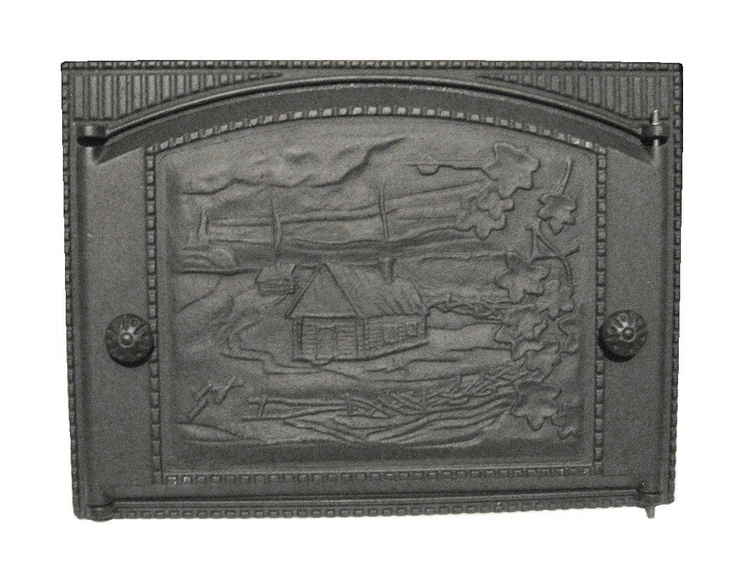 Дверка каминная крашеная ДК-2 RLK 345 375х300
