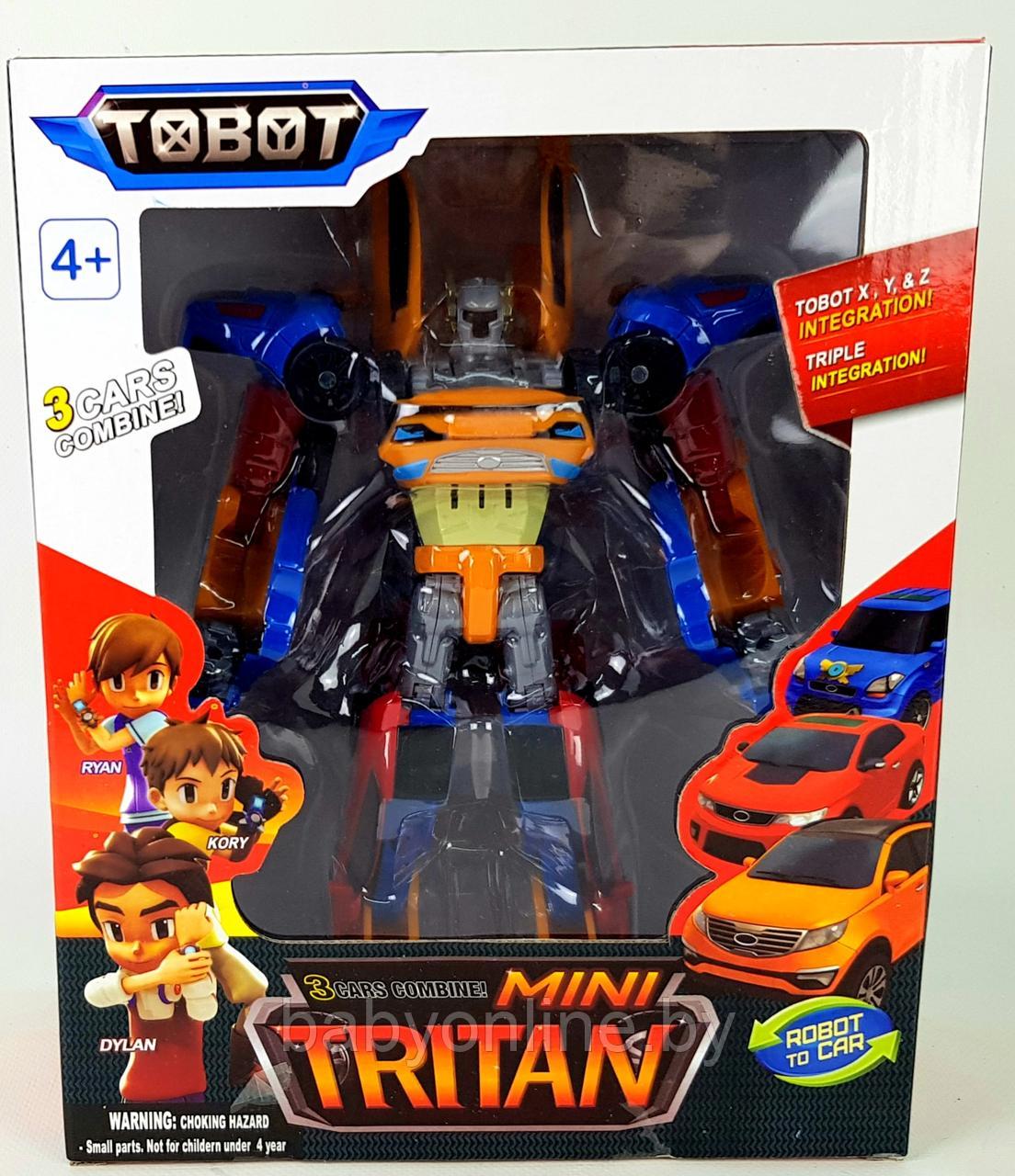Игрушка Робот трансформер TRITAN Тритан Тоботы X, Y, Z арт 88-8 - фото 1 - id-p171231128