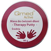 Пластичная масса для реабилитации ладони и пальцев рук Qmed Therapy Putty Medium