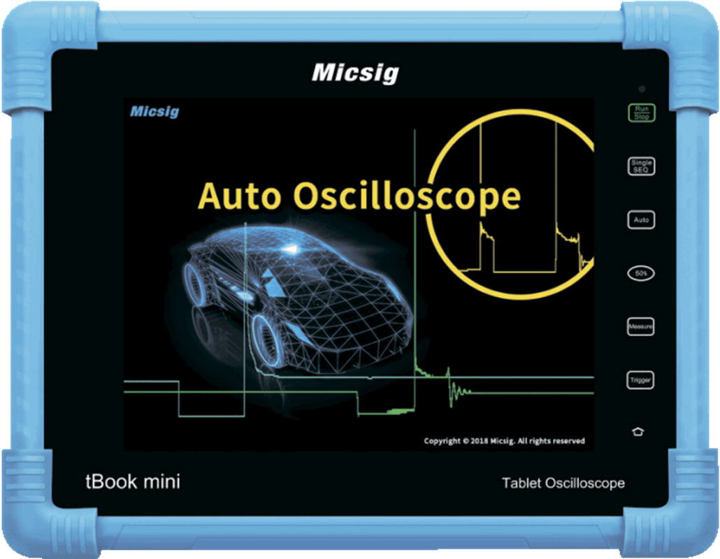 ATO1104 Осциллограф для автосервиса цифровой Micsig планшетный