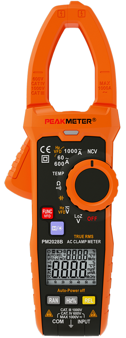 PM2028B Токовые клещи PeakMeter True RMS - фото 1 - id-p168687247