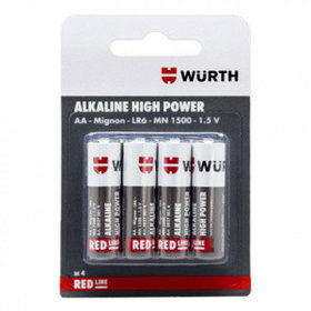 Элемент питания АА/LR6-1.5 V алкалиновые WURTH 08270014