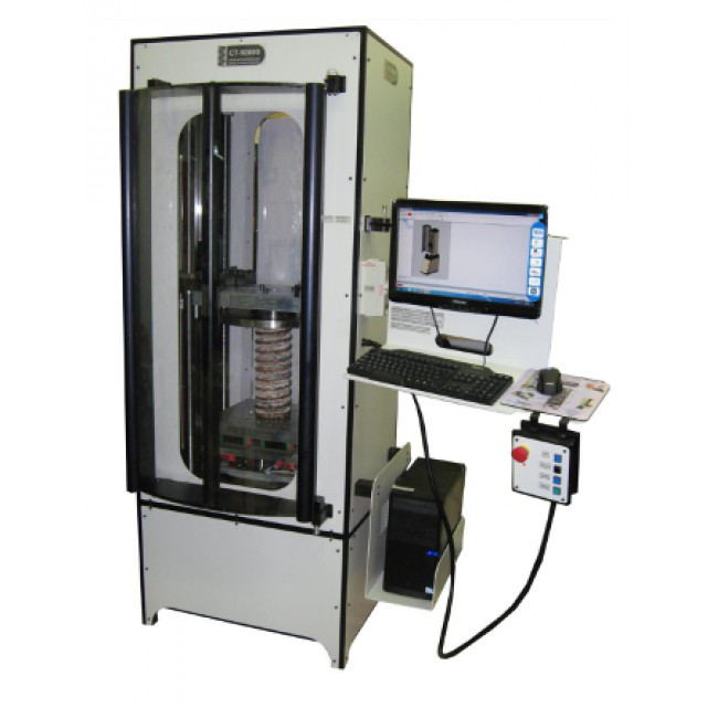 Машина для испытания пружин на растяжение и сжатие SAS CT-20000 - фото 3 - id-p171260799