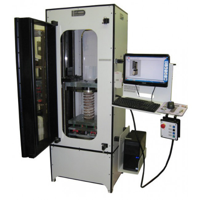 Машина для испытания пружин на растяжение и сжатие SAS CT-200000 - фото 2 - id-p171260803