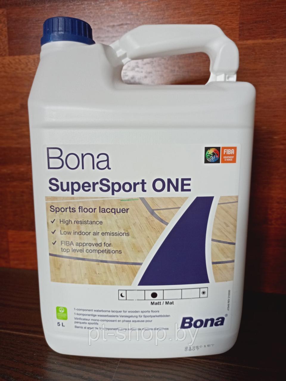 Лак для спортивных залов Bona SuperSport One mat