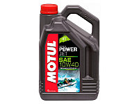 Масло Motul Power Jet 4T 10W40 моторное, полусинтетическоое для четырехтактных двигателей гидроциклов 4L