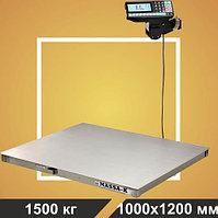 4D-PM.S-12/10-1500-RP Весы платформенные с печатью этикеток *