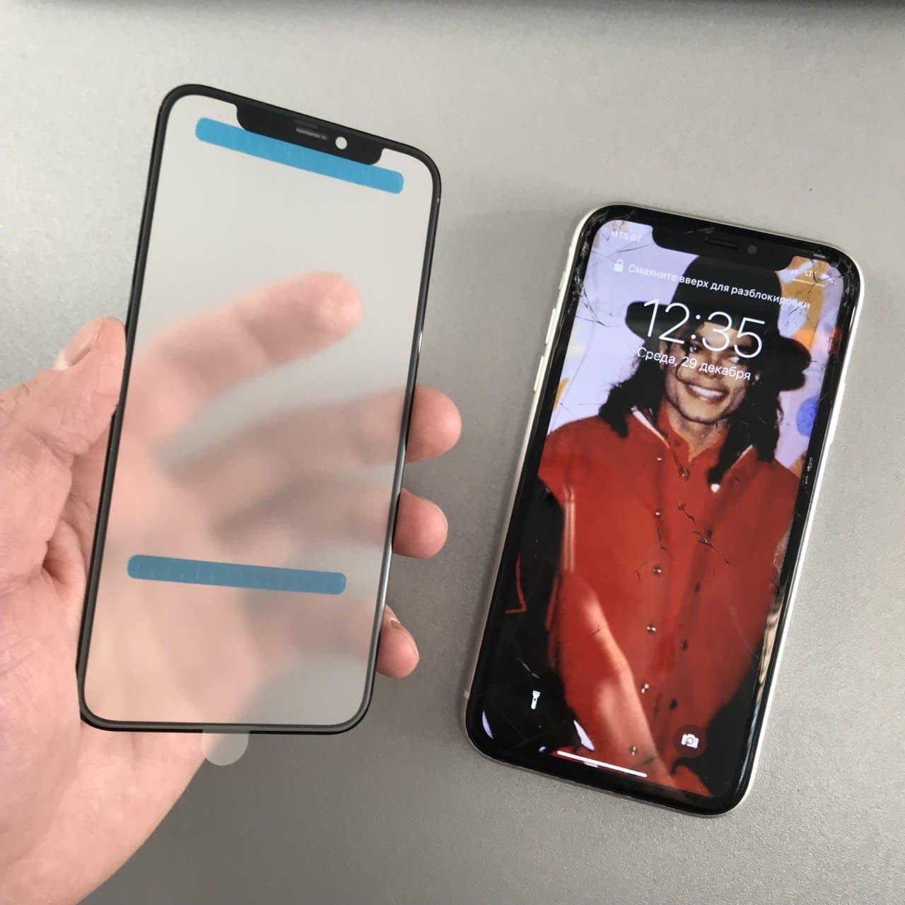 IPhone Xr - Замена стекла экрана (восстановление модуля)