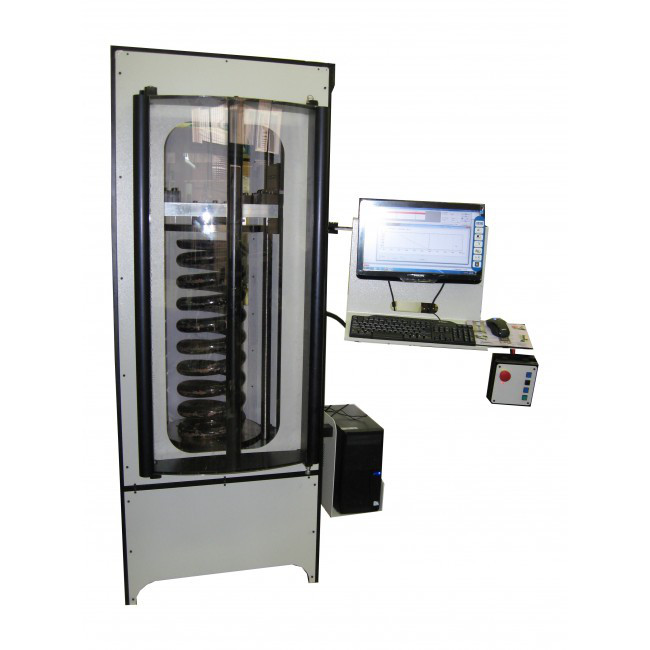 Машина для испытания пружин на растяжение и сжатие SAS CT-100000