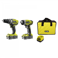 ONE + / Набор инструмента RYOBI R18DDID-220S