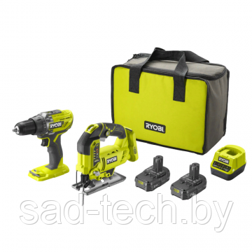 Набор инструмента RYOBI R18DDJS-220S
