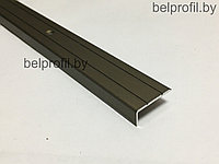 Накладка на ступень Д-1 24х10, цвет бронза, 1,8 м, фото 1