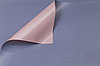 Пленка матовая двухсторонняя, 58 см х 10 м, розовый / серый