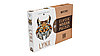 Деревянный пазл Рысь в крафтовой упаковке, EWA, 139 элементов, фото 2