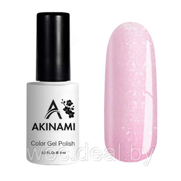 Akinami Гель-лак с шиммером Delicate Silk Color Gel Polish, 9 мл, 06 - фото 1 - id-p167847620