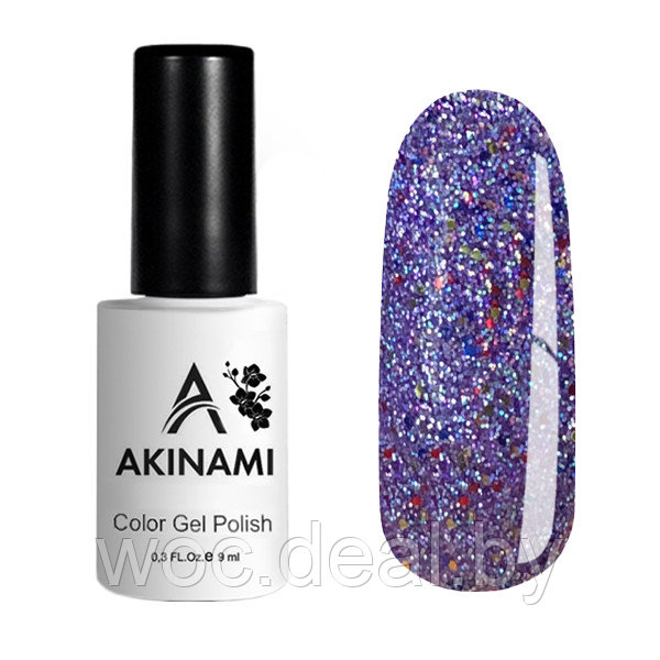 Akinami Гель-лак Disco Color Gel Polish, 9 мл, 03 - фото 1 - id-p167847644
