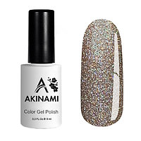 Akinami Гель-лак с шиммером Star Glow Color Gel Polish, 9 мл, 02